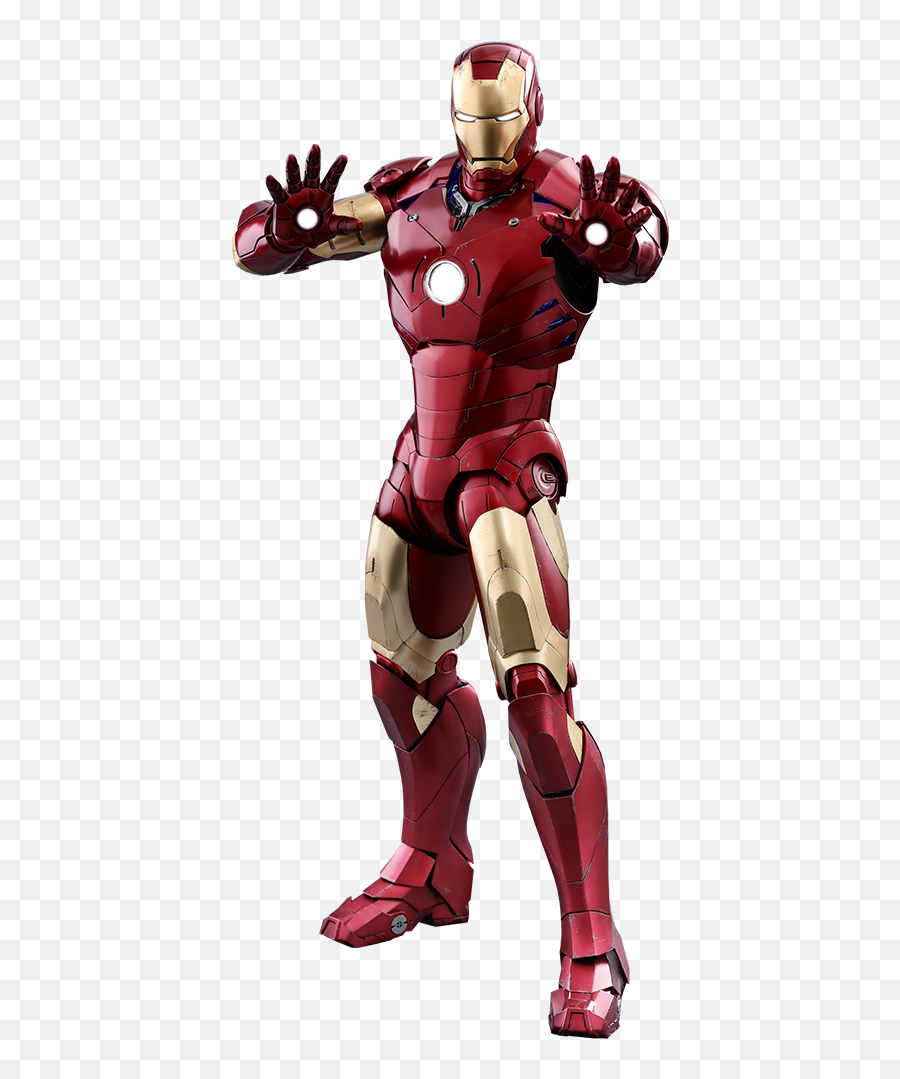 Marvel Iron Man Mark Iii Quarter Scale Figure By Hot Toys - Iron Man Mark 3 Png,Iron Man 3 Logo