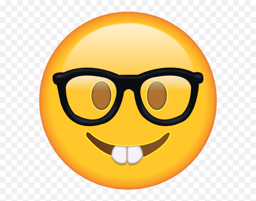 Emoji Clipart Png Transparent - Nerd Emoji,Emoji Faces Png