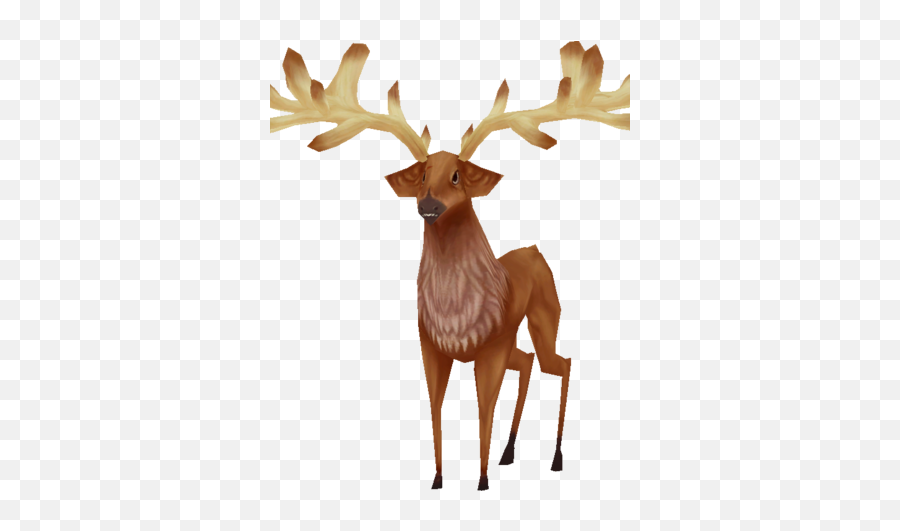 Snowy Forest Elk Grand Fantasia Wikia Fandom - Elk Png,Elk Png