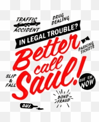 Breaking Bad Logo Transparent - Better Call Saul Poster 24in Png