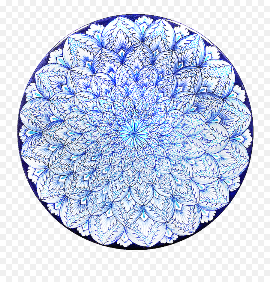 Peacock Featherpng - Peacock Feather Blue Plate Circle Circle,Peacock Feather Png