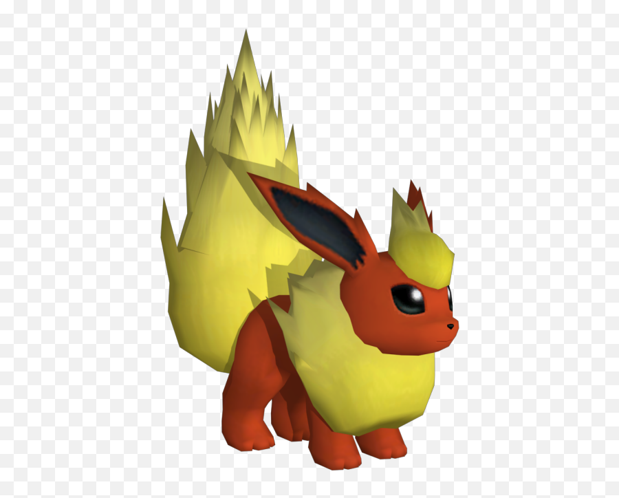 Wii - Poképark 2 Wonders Beyond 136 Flareon The Cartoon Png,Flareon Png