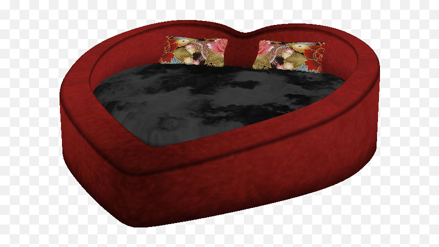 Heart Shaped Bed - Sofa Bed Png,Bed Png