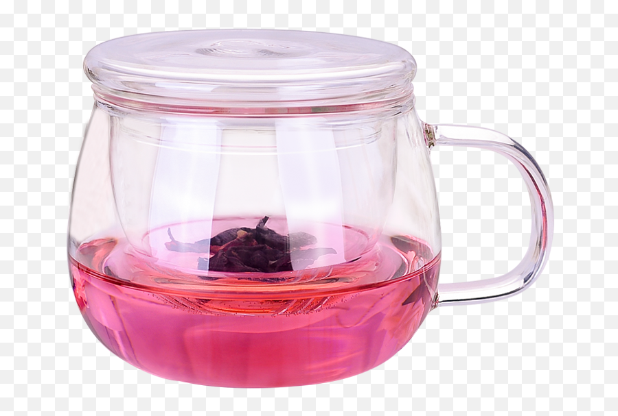 Tea Cup Glass Filter Home With Lid - Coffee Decanter Png,Glass Of Water Transparent