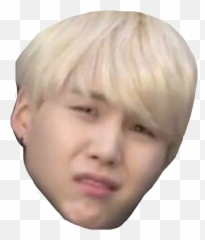 Bts Derp Png Picture - Bts Memes Faces Suga,Yoongi Png