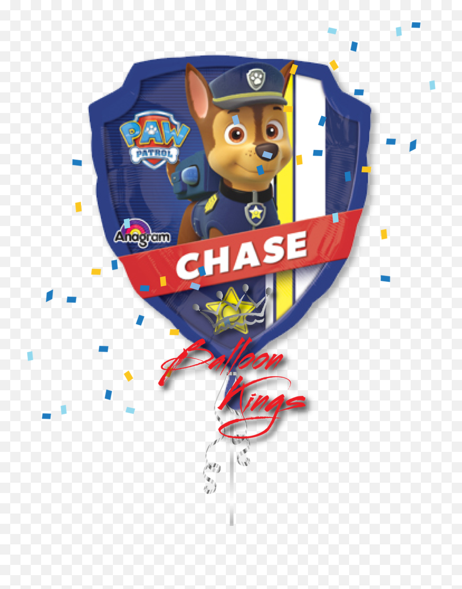 Paw Patrol Chase - Paw Patrol Shield Balloons Png,Paw Patrol Chase Png