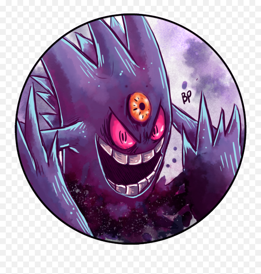 Mega Gengar - Imgur Fan Art Png,Gengar Png