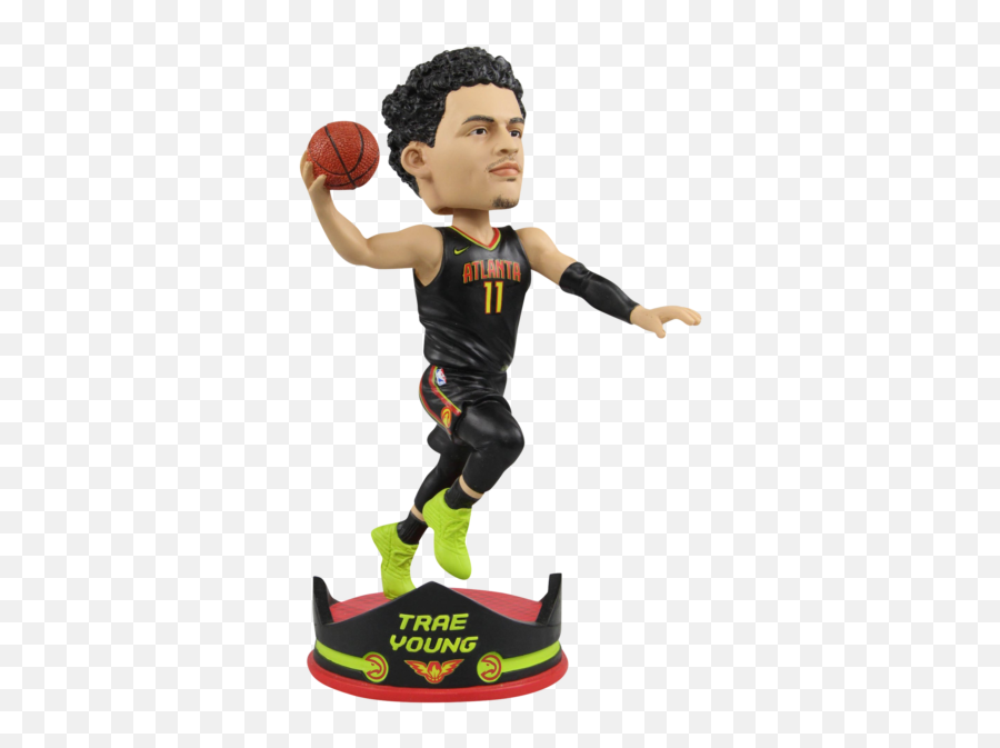 Trae Young Atlanta Hawks Rookie Thematic Base Bobblehead - Trae Young Bobblehead Png,Atlanta Hawks Png