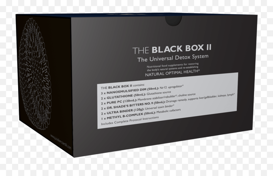The Black Box Ii Liver Detox - The Black Box Ii 1 Kit Png,Black Box Png