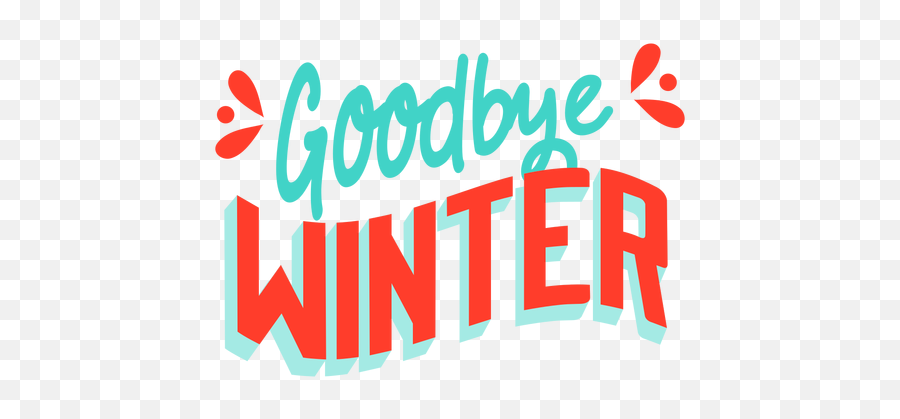 Spring Goodbye Winter Badge - Goodbye Winter Png,Winter Png