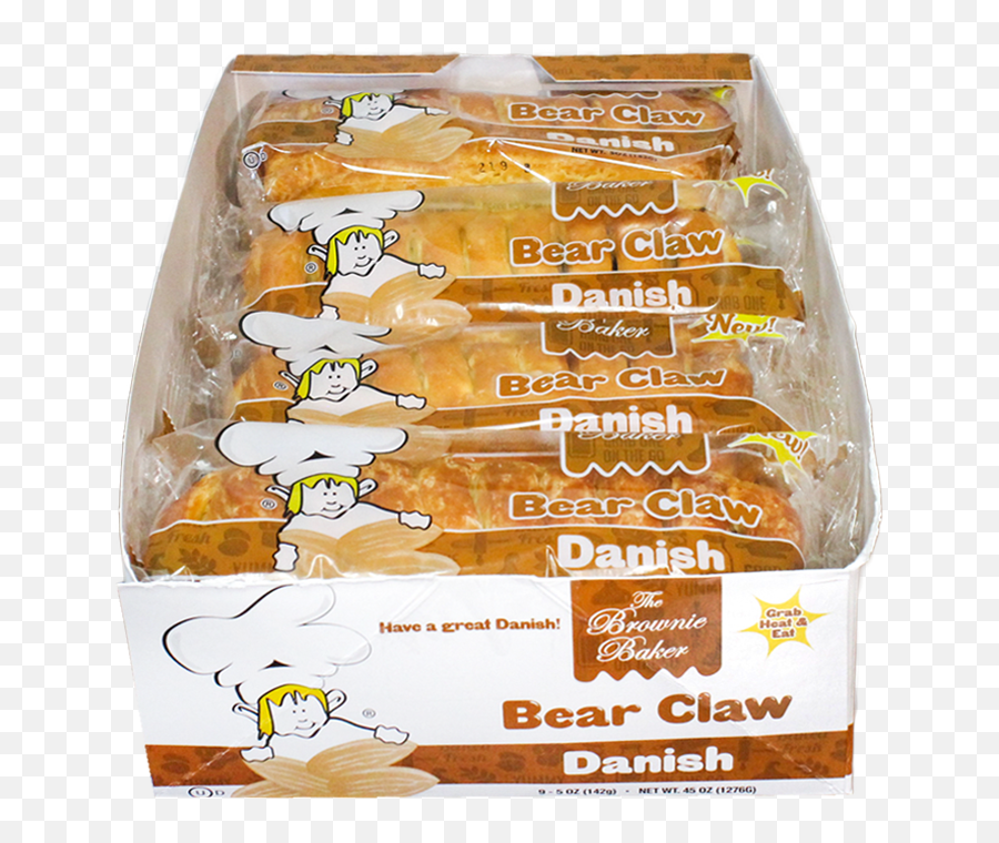 Bear Claw Danish - Confectionery Png,Bear Claw Png