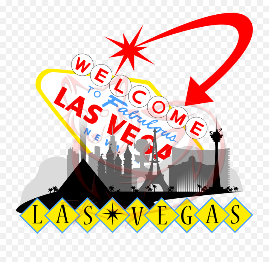 Welcome To Las Vegas Sign Clipart - Las Vegas Welcome Sign Png Transparent,Las Vegas Sign Png