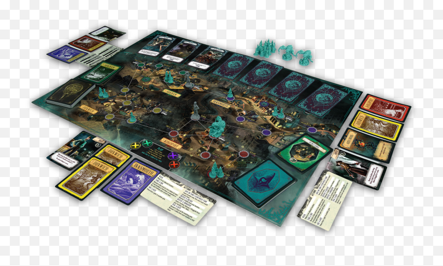 Pandemic Reign Of Cthulhu Is A Surprisingly Solid Board - Call Of Cthulhu Board Game Png,Cthulhu Png