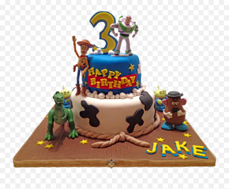 Disney Toy Story Birthday Cake Gumpaste Characters And Store - Toy Story Characters Cake Png,Toy Story Characters Png