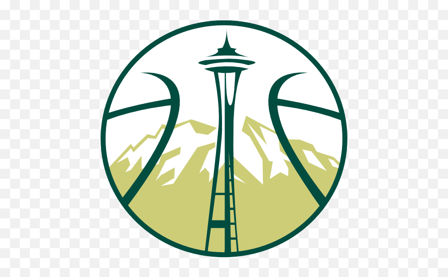 Chris Creamers Sports Logos - Concept Seattle Basketball Logo Png,Basketball Logo