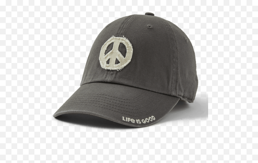 Hats Peace Sign Tattered Chill Cap Life Is Good Official Site - For Baseball Png,Peace Sign Logo