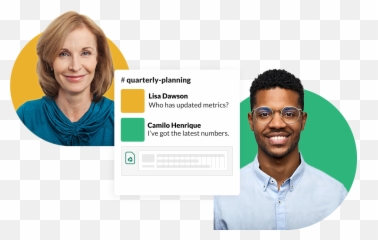 Welcome To Your New Hq - Communication Slack png