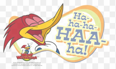 Woody Woodpecker Retro Logo Baby - Ha png