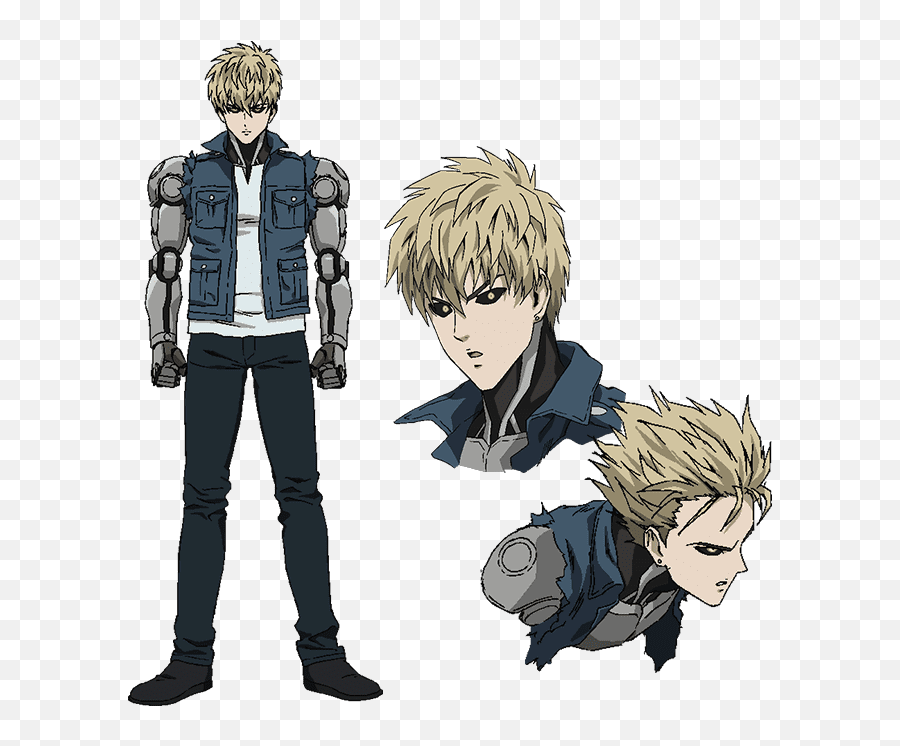 Genos One Punch Man Image 2526887 - Zerochan Anime Image Genos One Punch Man Characters Png,Saitama Png