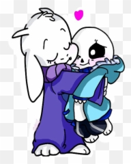 Soriel Sans Toriel Undertale Sticker By Meow 3 - Sans Kawaii Undertale Png,Toriel Transparent