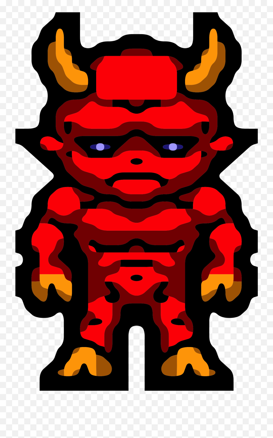 Demon Png - Devil Pixel Art,Demon Transparent