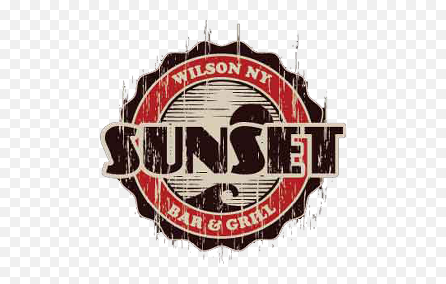 Sunset Bar And Grill - Sunset Bar And Grill Wilson Ny Png,Sunset Logo