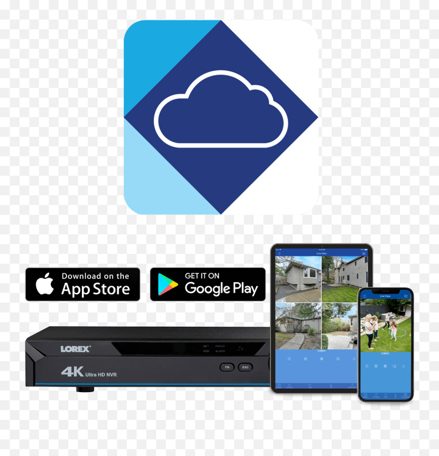 4k Nvr With 8 Channels And Lorex Cloud Remote Connectivity - Smart Device Png,Dropcam Icon