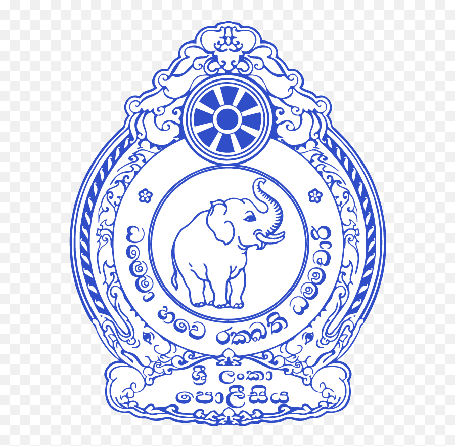 Sri Lanka Police Emblem Icon Sticker - Srilanka Police Logo Png,Icon Wall Stickers