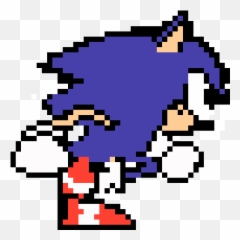 Pixel Art Gallery - Sonic Cd Pencil Test Frame png