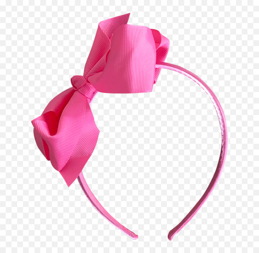 Pink Ribbon Bow Png - Image Of Flamingo Bow Headband Baby Pink Headband With Bow,Hair Bow Png