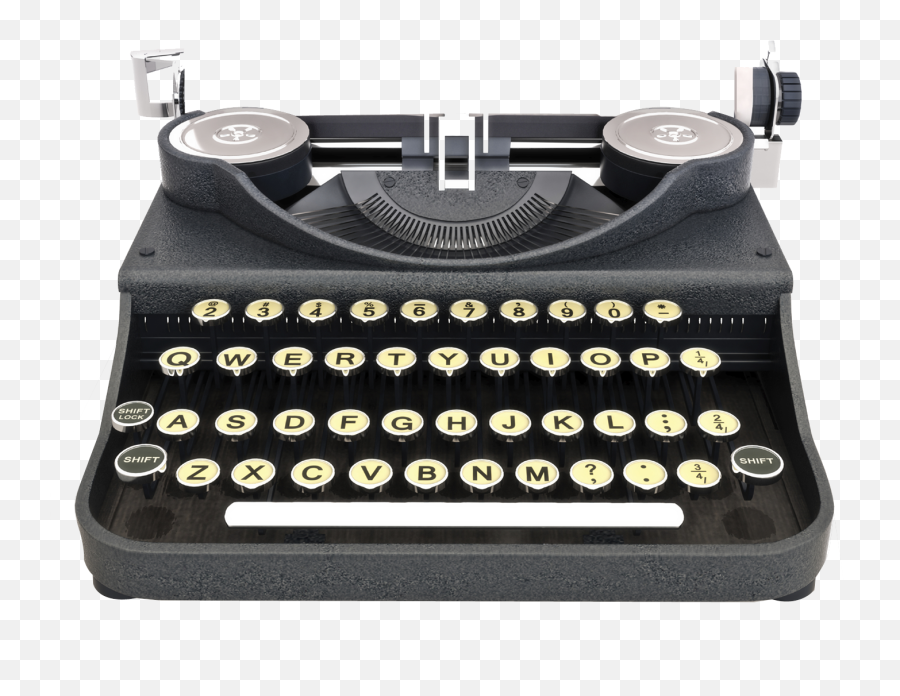 Typewriter Png Images Free Download - Old Typing Machine Png,Writing Png