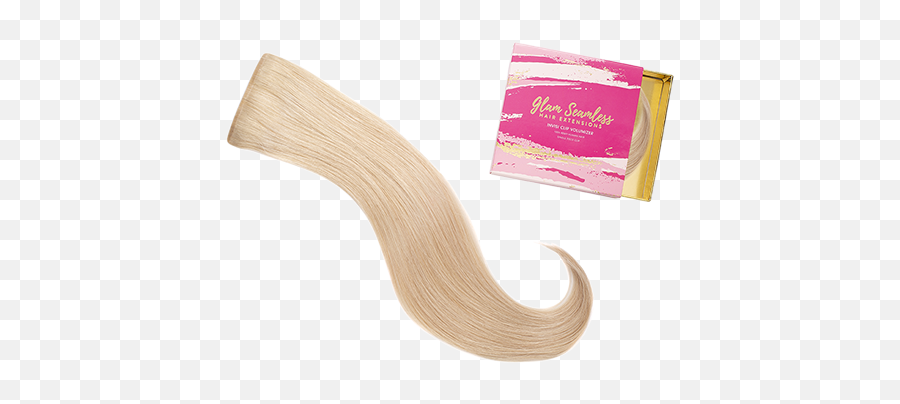 Glam Seamless Clip In Hair Extension - Soft Png,Style Icon Hair Extensions Reviews