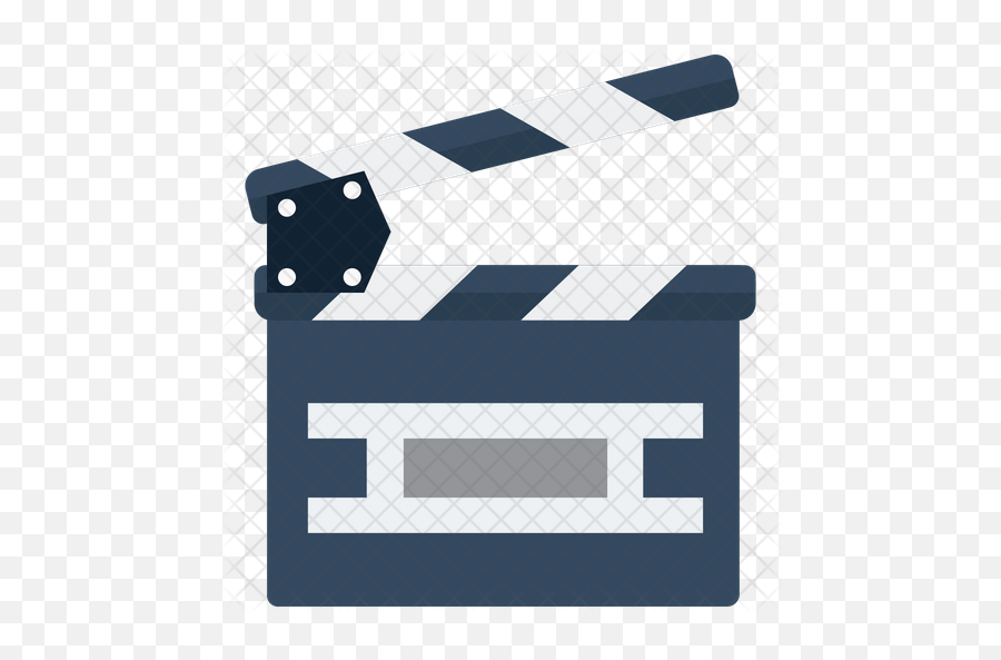 Cinema Clapboard Icon - Horizontal Png,Clapboard Icon Png