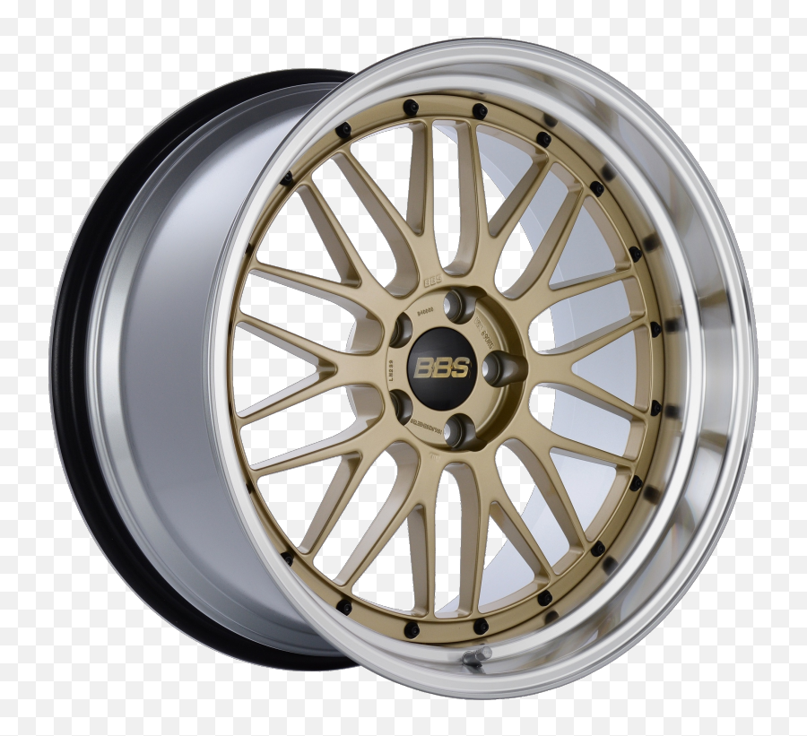 Bbs Lm 20x105 5x1143 Et20 Cb66 Gold Center Diamond Cut Lip Wheel - Bbs Lm 19 Png,Icon Stage 7 4runner