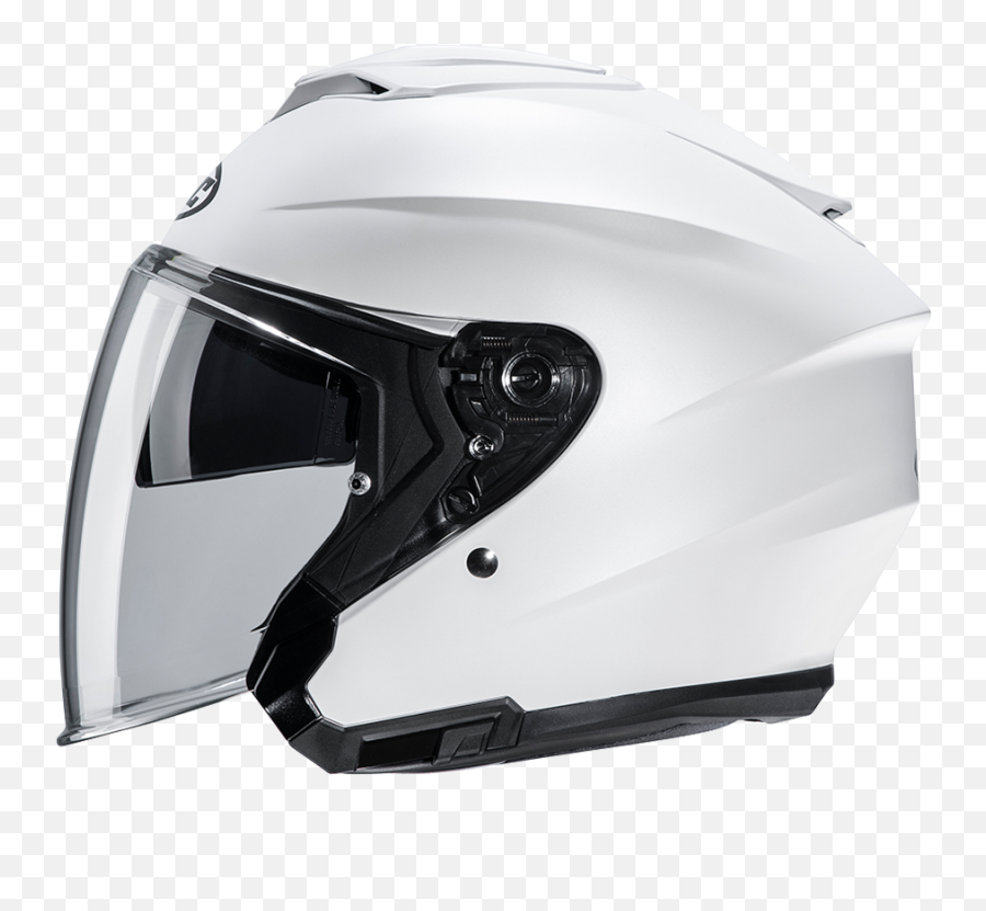 Hjc - I30white Kc Cycle Helmet World Hjc I30 Visiere Png,Icon Scorpion Helmet