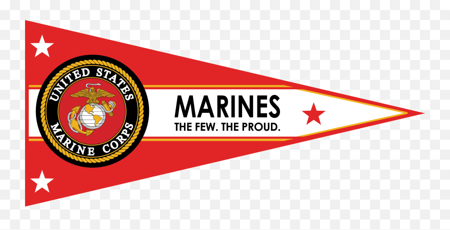 Download Marine Corps Pennant Png Image - Marine Corps Pennant,Pennant Png