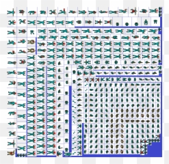 Steam Community Guide Frame Borders - Hammer Sprite Sheet Hotline Miami 2 png