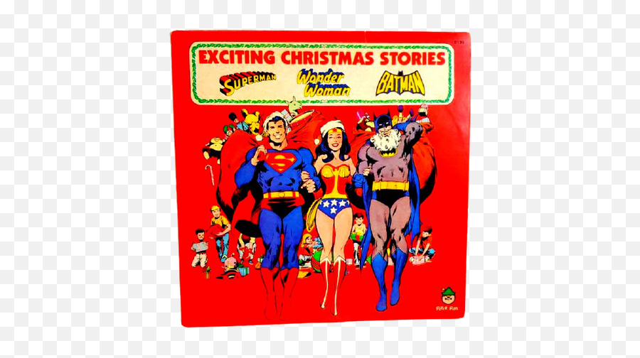 Dc Comics U2013 Remixxd By Steel City Galleries - Batman Superman Wonder Woman Christmas Png,Dc Icon Vs Superman