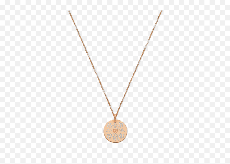 Gucci Jewelry Icon Blooms Necklace - Radcliffe Jewelers Locket Png,Gold Chain Transparent