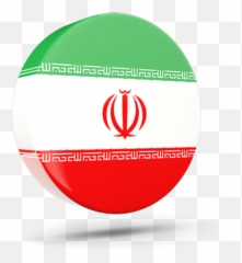 Glossy Round Icon 3d Illustration Of Flag Iran - Iran Flag Circle Transparent Png,Flan Icon