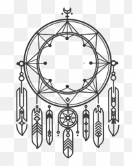 Wind Dream Dreamcatcher Grey Sticker By Qoutesforlife - Gazometro png