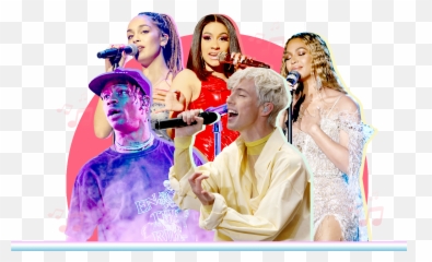Pop Music In 2018 Was Beautiful Transformative Mess - Singers Transparent png