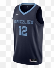 Ja Morant Memphis Grizzlies Nike Icon Edition Jersey 2021 - png
