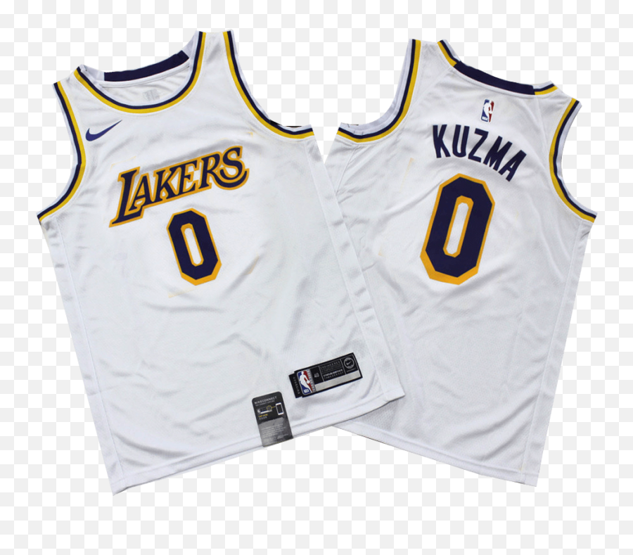 Lakers Jersey Nike Kuzma - Bryant Nike White Jersey Png,Lakers Icon Jersey
