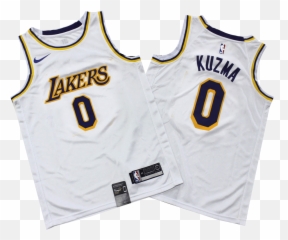 Lakers Jersey Nike Kuzma - Bryant Nike White Jersey png