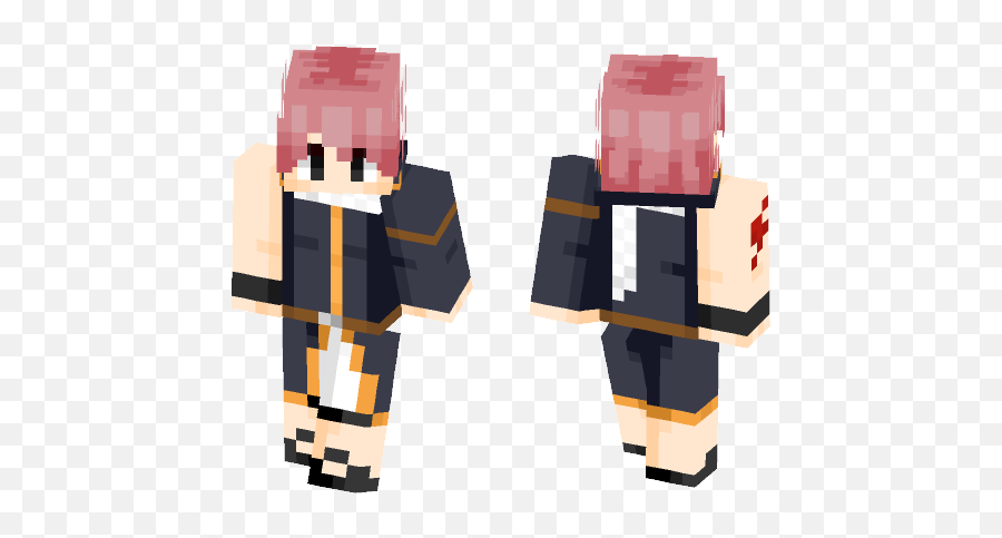 Natsu Dragneel (fairy tail) Minecraft Skin