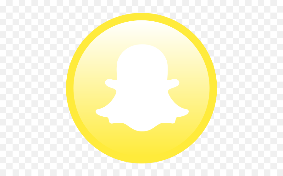 Snapchat App Icon - Free Download On Iconfinder Dot Png,App Icon Transparent Background