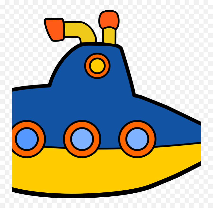 Alphabet Word Images Amarillo Blue El Mar - Cute Submarine Submarine Clipart Transparent Background Png,Icon Graphics Amarillo