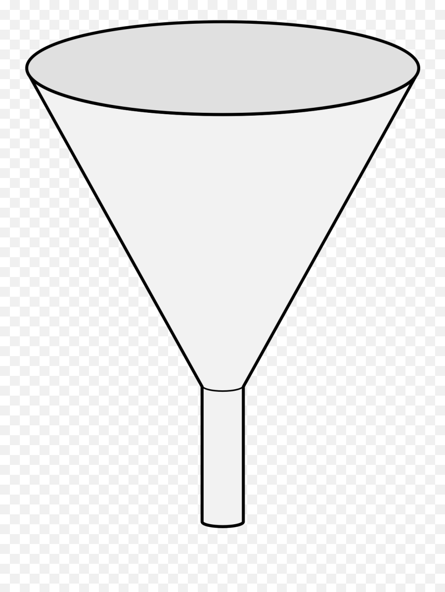 Funnel - Traceable Heraldic Art Martini Glass Png,Funnel Icon Png
