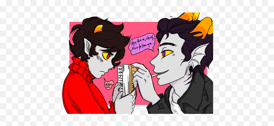 Artistic Slug Homestuck Trolls Fandomstuck Png Karkat Icon